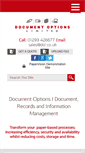 Mobile Screenshot of document-options.co.uk